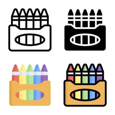 Crayon Icon Vector Art, Icons, and Graphics for Free Download