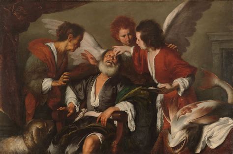 Bernardo Strozzi | Tobias Curing His Father's Blindness | The Met