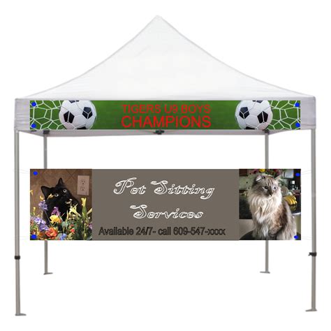 Custom Canopy Banner Tent Banner Sports Bannerpart Banner - Etsy