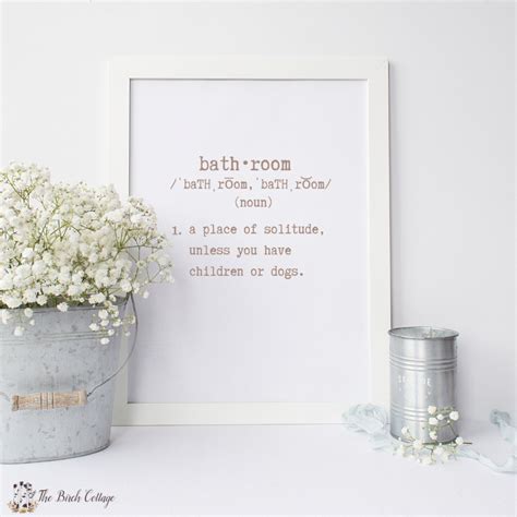 Printable Bathroom Art