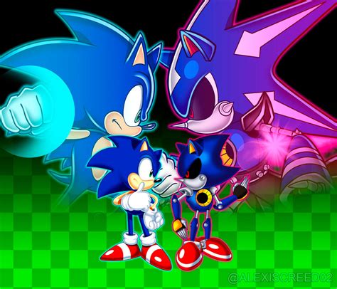 Sonic VS Metal Sonic by CREDD02 on DeviantArt