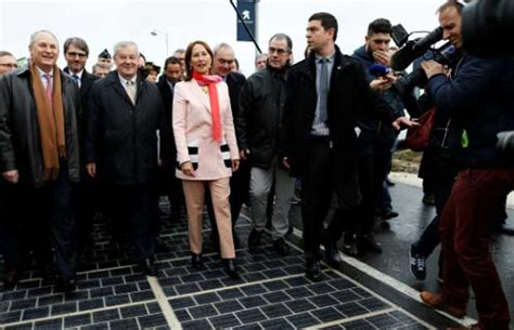 France inaugurates world's first solar highway