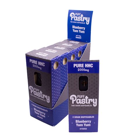 Puff Pastry Pure HHC 2mg Disposable – 5 Pack – The META Group