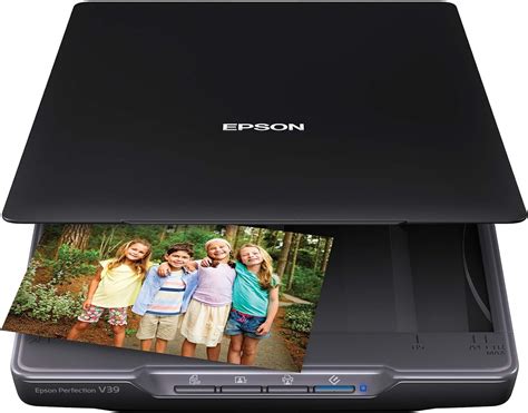 Epson Perfection V39 Color Photo & Document Scanner with Scan-To-Cloud & 4800 Optical Resolution ...