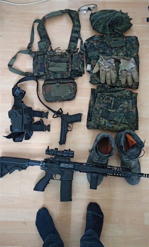 After ~4 months into airsoft, here's my loadout : r/airsoft