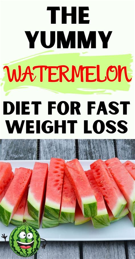 The Yummy Watermelon Diet for Fast Weight Loss – SlimEra