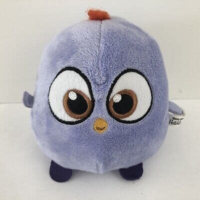 PURPLE ANGRY BIRD MOVIE STUFFED PLUSH BABY HATCHLING TOY FACTORY GAME DOLL 5" | eBay