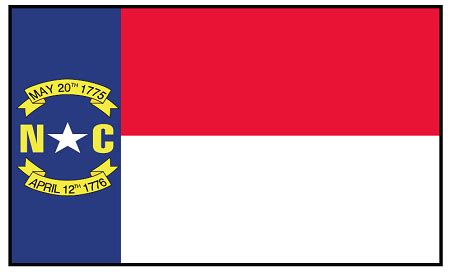 NORTH CAROLINA State Flag