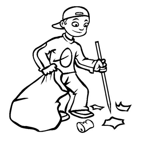 Garbage Drawing Cleanliness Clean Clipart Black And White - Clip Art Library