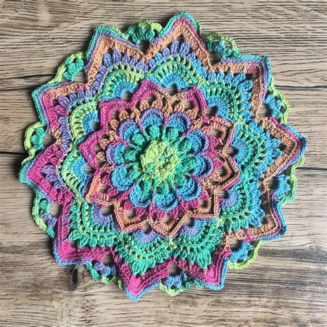 Ravelry: Flower Mandala pattern by Sany (Sanita Brensone)