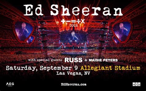 Ed Sheeran +–=÷x Tour | Allegiant Stadium