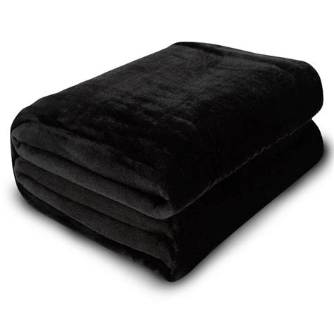 Family Throw Blanket Solid Black - The Grande Blanket | Grey throw blanket, Bedroom blanket ...