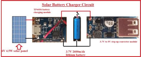 Solar Battery Charger Circuit - The Engineering Knowledge