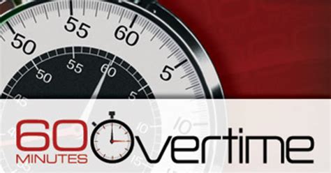 Introducing "60 Minutes Overtime" - CBS News