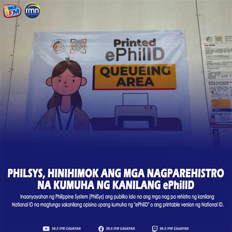 PHILSYS, HINIHIMOK ANG MGA NAGPAREHISTRO NA KUMUHA NG KANILANG ePhilID ...