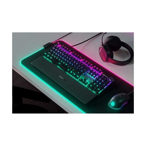 SteelSeries Apex 5 Memchanical RGB Gaming Keyboard with OLED Display — SteelSeries Hybrid Mechanical