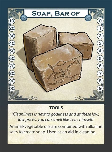 ArtStation - Item Cards: Adventuring Gear, Michael Fitzhywel | Dungeons and dragons homebrew ...