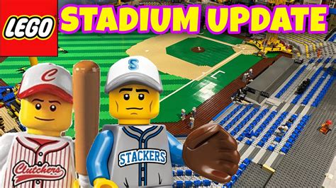 LEGO Baseball Stadium MOC Update 4-30-2021, 55% OFF