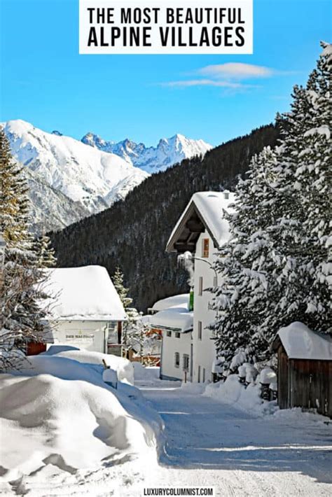 Alps Villages: Top 13 Beautiful Mountain Villages