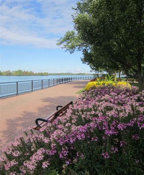 Enjoy walking, award winning garden's and historical monuments at the Amherstburg waterfront and ...