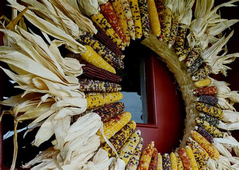 This Farm Family's Life: Indian Corn Wreath...