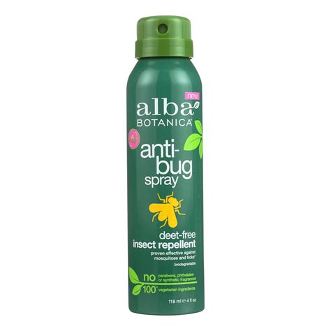 Alba Botanica - Anti-Bug Spray - Deet Free - 4 fl oz