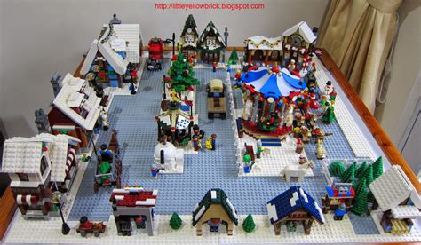 Little Yellow Brick - A Lego Blog: Our Lego Winter Village Town MOC ...