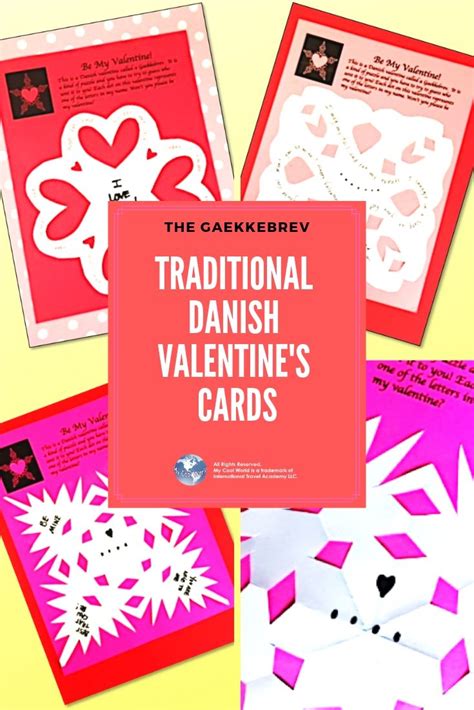 Danish Valentine’s Day Gaekkebrev Card Craft! Write Poems! Learn about Denmark! | Classroom ...