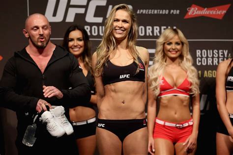 Ronda Rousey: UFC 190 Weigh In at the HSBC Arena -09 – GotCeleb