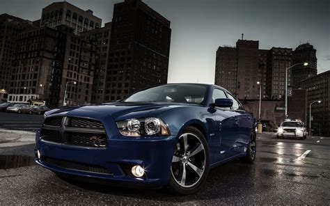 car, Dodge Charger, Blue Cars Wallpapers HD / Desktop and Mobile ...