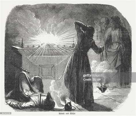 Death Of Nadab And Abihu Published 1886 High-Res Vector Graphic - Getty Images