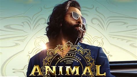 Ranbir kapoor looks sauve in animal poster, check details inside