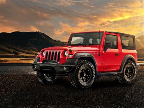 New Mahindra Thar 2020 modified to jeep wrangler by testingnst on Dribbble