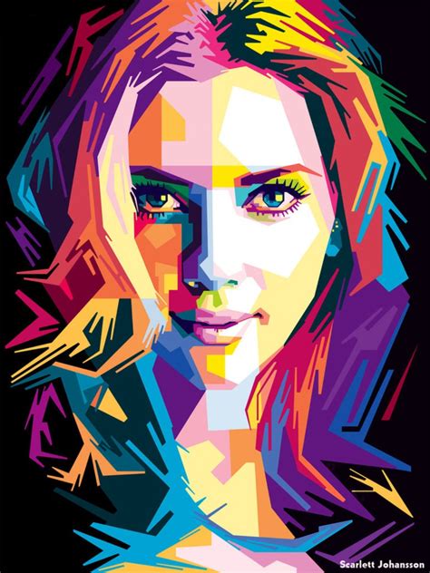 WPAP / Wedha's Pop Art Portrait modern Picasso Style | Etsy