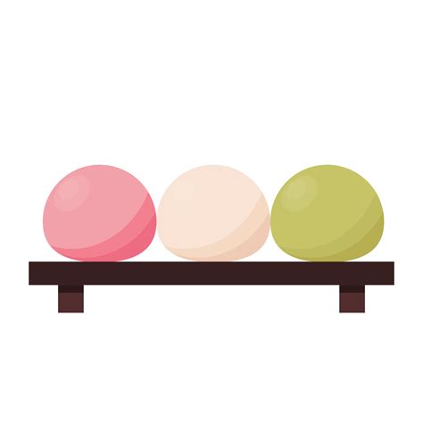 Mochi icon vector. Mochi logo design. Japanese rice dessert. 20735857 ...