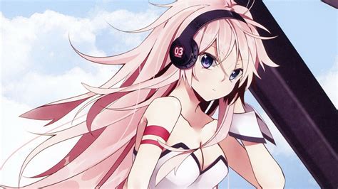 Pink Hair Headphone Anime Girls Wallpapers - Wallpaper Cave