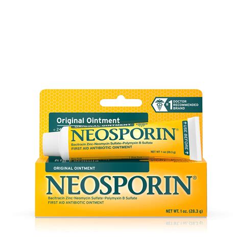 Neosporin Original Antibiotic Ointment, 24-Hour Infection Prevention ...