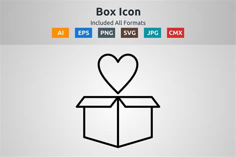 Box Vector Outline Icon Graphic by abidehtisham198 · Creative Fabrica