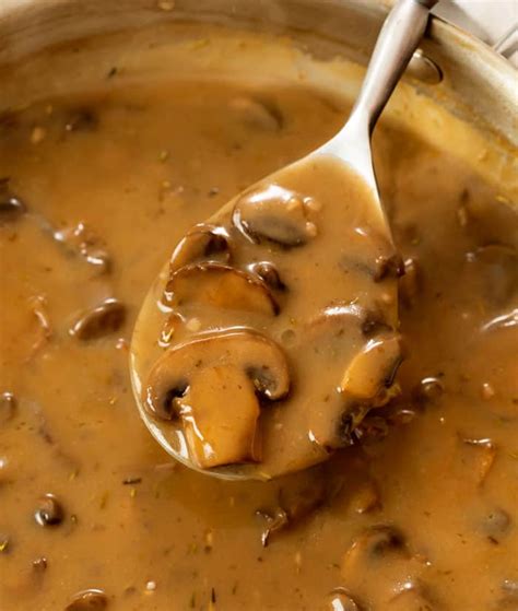 Mushroom Gravy - The Cozy Cook