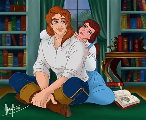 ADAM AND BELLE | Belle and adam, Disney beauty and the beast, Beauty and the beast