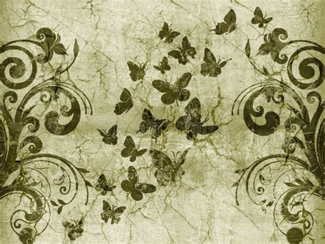 Butterfly vintage style stock illustration. Illustration of backgrounds - 13968219