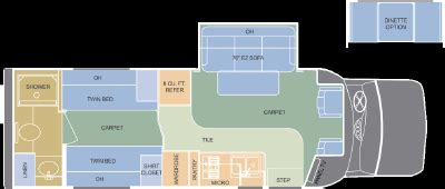 2006 Dynamax Isata E-Series 282 Floorplan