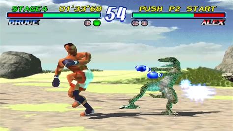 Tekken 2 Gameplay Arcade Mode (PSX)