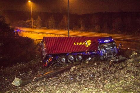 Lorry Driver Escapes Serious Injury After Hampshire Crash - Capital ...