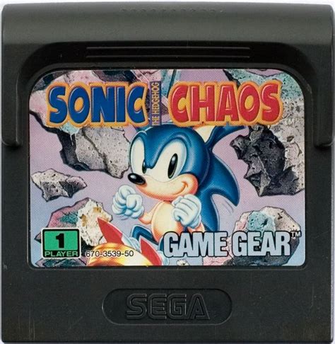 Sonic the Hedgehog Chaos cover or packaging material - MobyGames