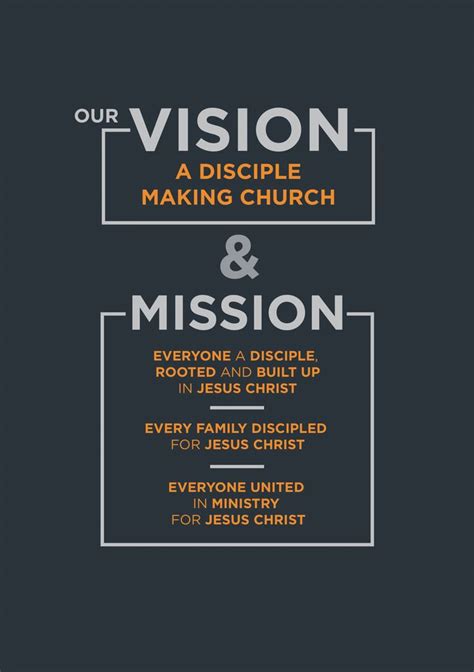 TMCPJ-Vision-Mission | Church design, Church lobby design, Church branding