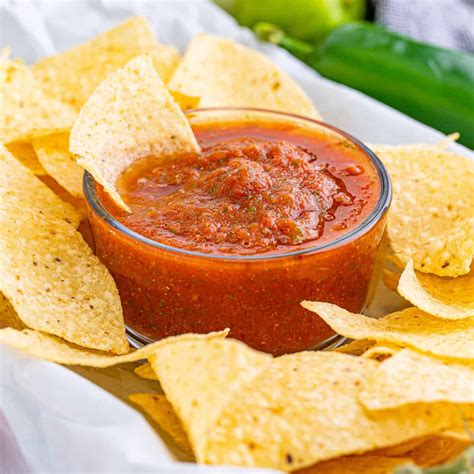 Blender Mexican Salsa Recipe - Belle of the Kitchen