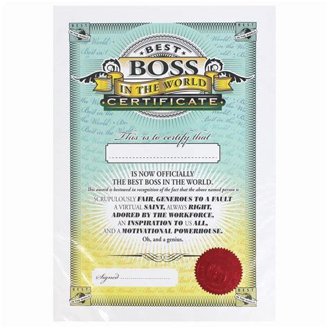 Best Boss Award Printable - Printable Word Searches