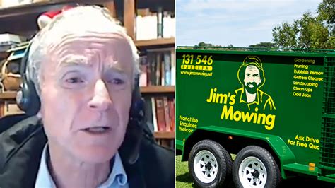 Jim From Jim's Mowing Ranted About Stage 4 Restrictions On TV Today