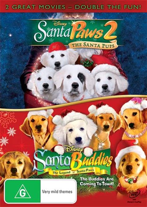 Santa Paws 2 - The Santa Pups / Santa Buddies Disney, DVD | Sanity